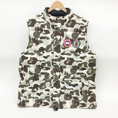 A BATHING APE x CANADA GOOSE ABC Camo Vest Size XL