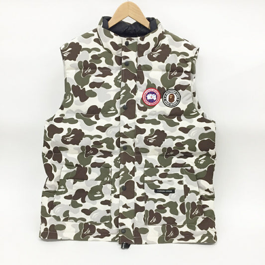 A BATHING APE x CANADA GOOSE ABC Camo Vest Size XL