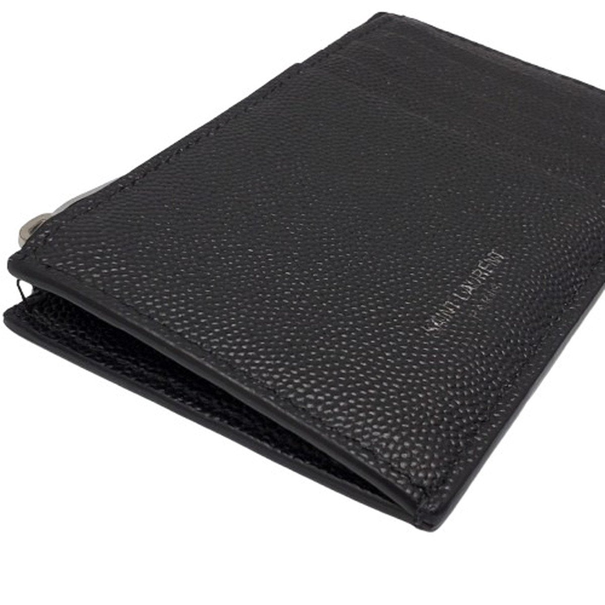 SAINT LAURENT Caviar Leather Card ONE SIZE Card Case Size ONE SIZE