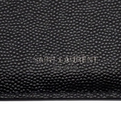 SAINT LAURENT Caviar Leather Card ONE SIZE Card Case Size ONE SIZE