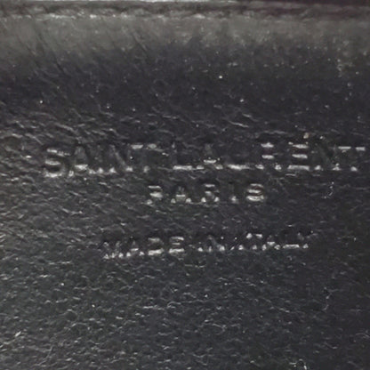 SAINT LAURENT Caviar Leather Card ONE SIZE Card Case Size ONE SIZE