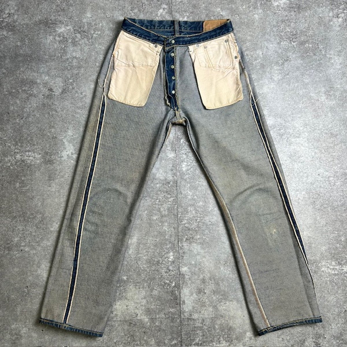 LEVI'S 60s 70s Type-S Big-E Blue Denim Jeans Size 31
