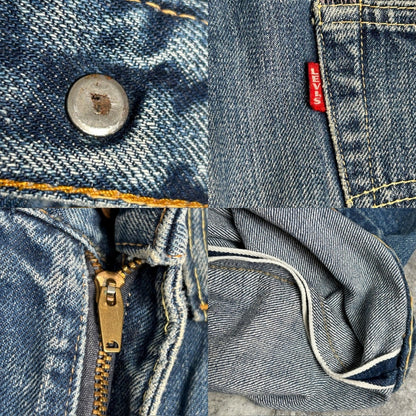Levi's 60s 70s 505 BIG-E SCOVILL Selvedge Jeans Size W30