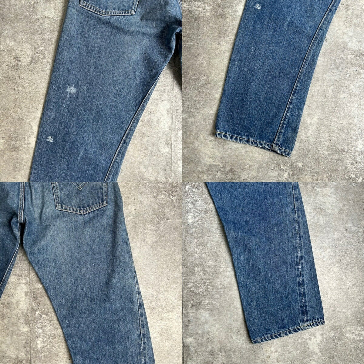 Levi's 60s 70s 505 BIG-E SCOVILL Selvedge Jeans Size W30