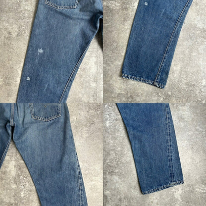 Levi's 60s 70s 505 BIG-E SCOVILL Selvedge Jeans Size W30
