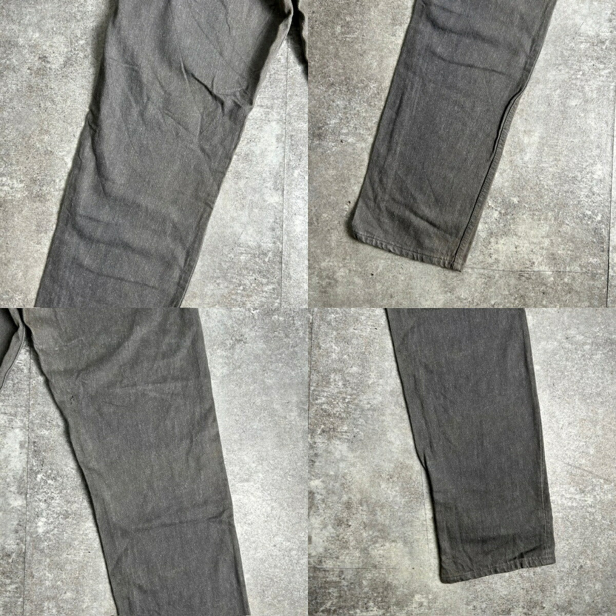 LEVI'S 90s 501-0636 USA Made Button Fly Jeans Gray Size W33