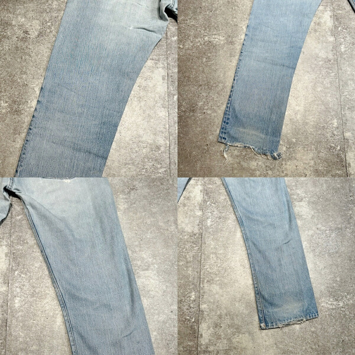 LEVI'S 60s/70s 505 Big-E 42TALON USA Jeans Blue Size W36