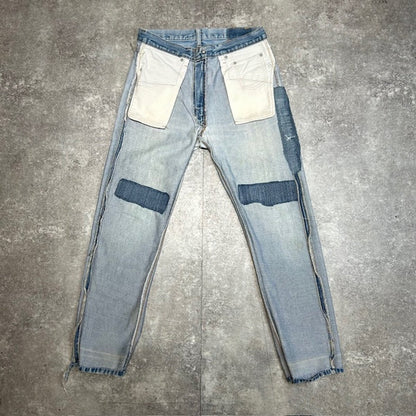 LEVI'S 60s/70s 505 Big-E 42TALON USA Jeans Blue Size W36