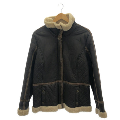 EDDIE BAUER Shearling Sheepskin Zip Jacket Size XL