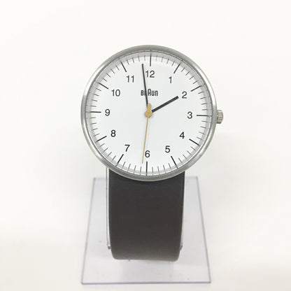 BRAUN BN0021WHBRG Quartz Watch Silver Size ONE SIZE