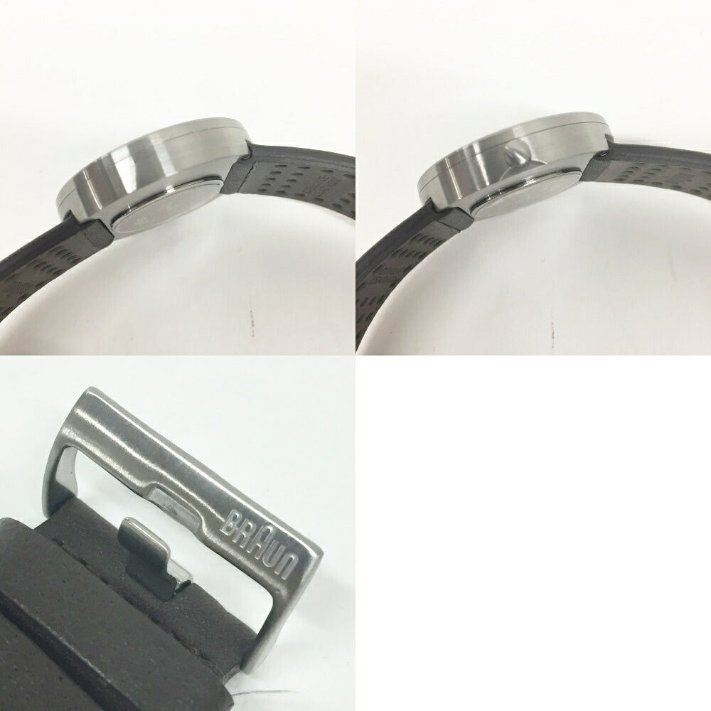 BRAUN BN0021WHBRG Quartz Watch Silver Size ONE SIZE