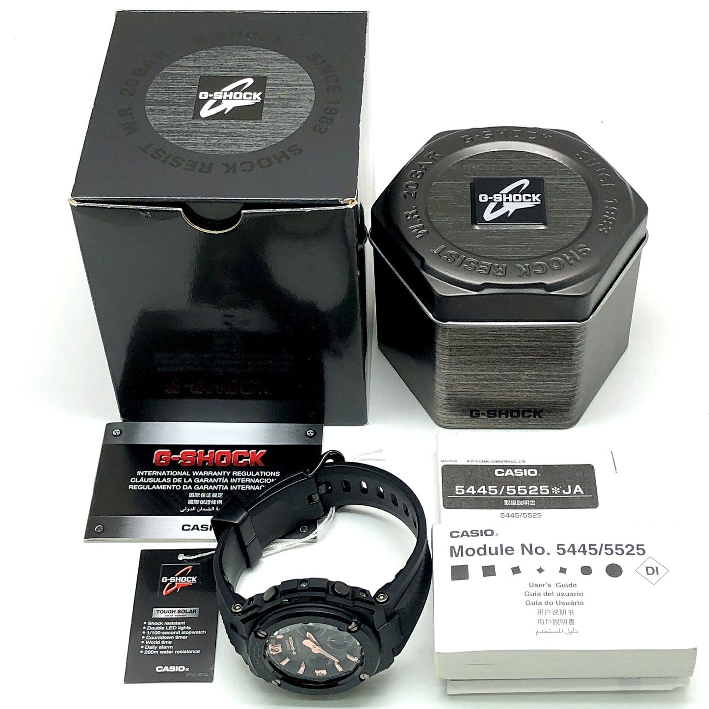 G-SHOCK G-STEEL Diamond Index Solar Watch Size ONE SIZE