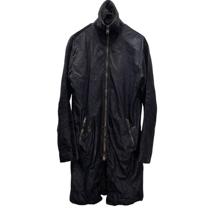 GIORGIO BRATO Limited Baby Lamb Leather Zip Coat Size 44
