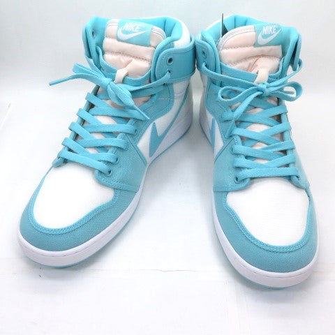 NIKE AIR JORDAN 1 KO High Bleached Aqua/White Sneakers