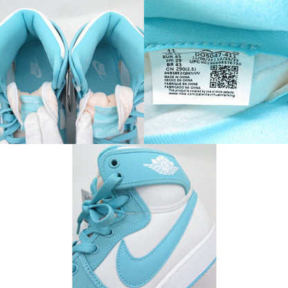 NIKE AIR JORDAN 1 KO High Bleached Aqua/White Sneakers