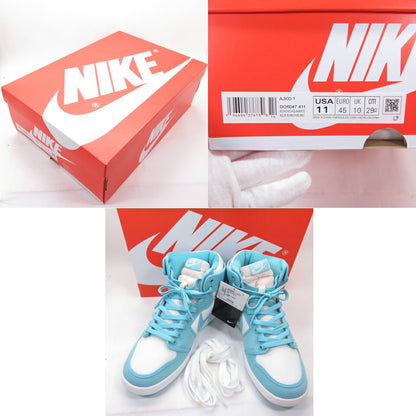 NIKE AIR JORDAN 1 KO High Bleached Aqua/White Sneakers