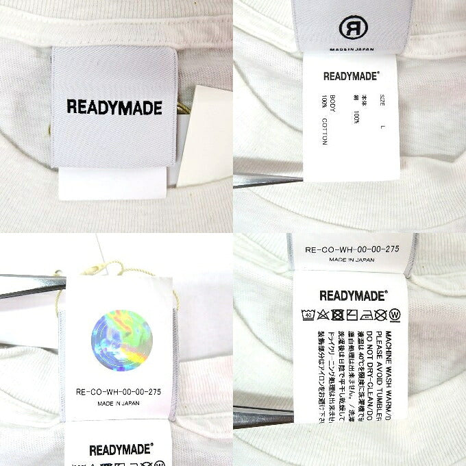 READYMADE "THIS IS MY T" Graphic T-Shirt White Size L