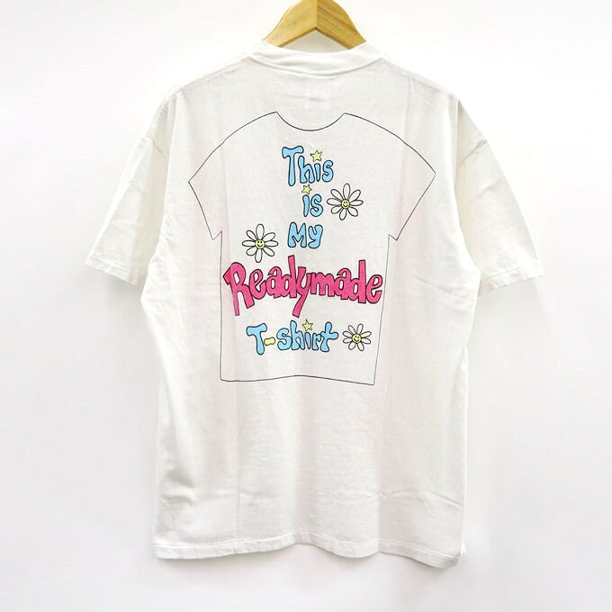 READYMADE "THIS IS MY T" Graphic T-Shirt White Size L
