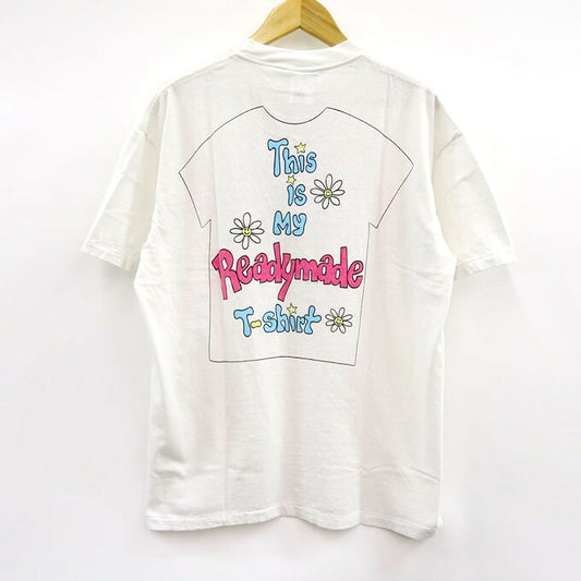 READYMADE "THIS IS MY T" Graphic T-Shirt White Size L