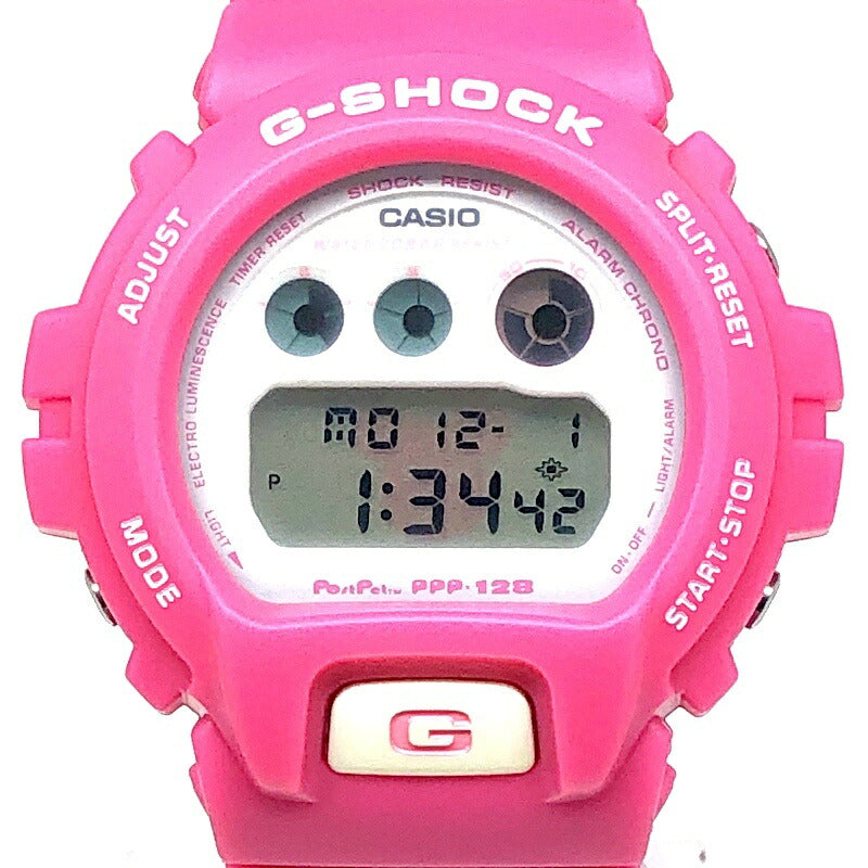 G-SHOCK Post Pet Momo Pink White 3-Eye Watch Size ONE SIZE
