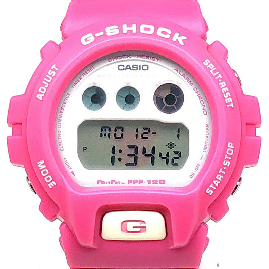 G-SHOCK Post Pet Momo Pink White 3-Eye Watch Size ONE SIZE