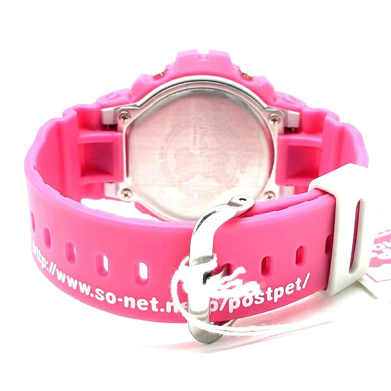 G-SHOCK Post Pet Momo Pink White 3-Eye Watch Size ONE SIZE