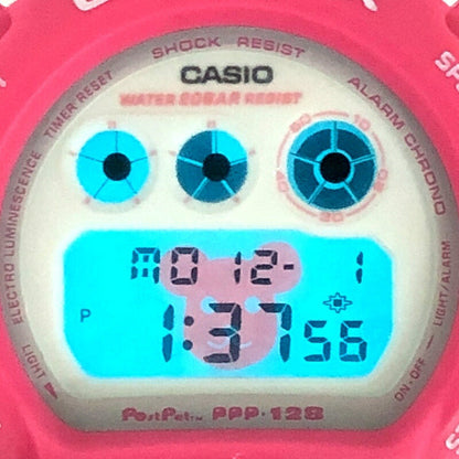 G-SHOCK Post Pet Momo Pink White 3-Eye Watch Size ONE SIZE
