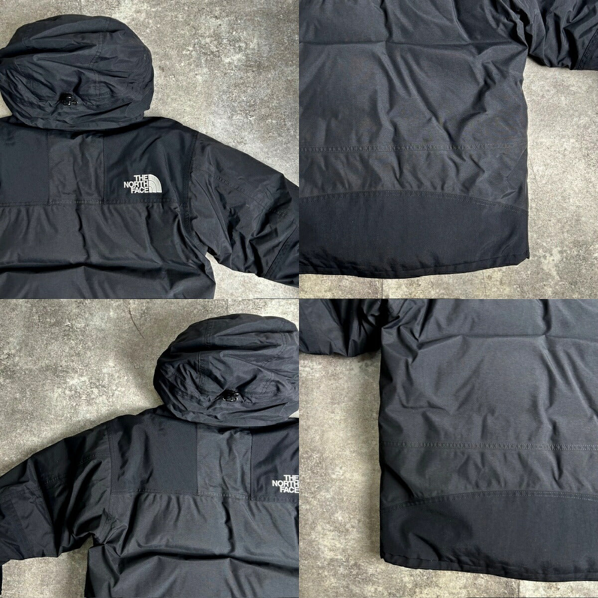 THE NORTH FACE GORE-TEX Mountain Down Jacket Black Size L