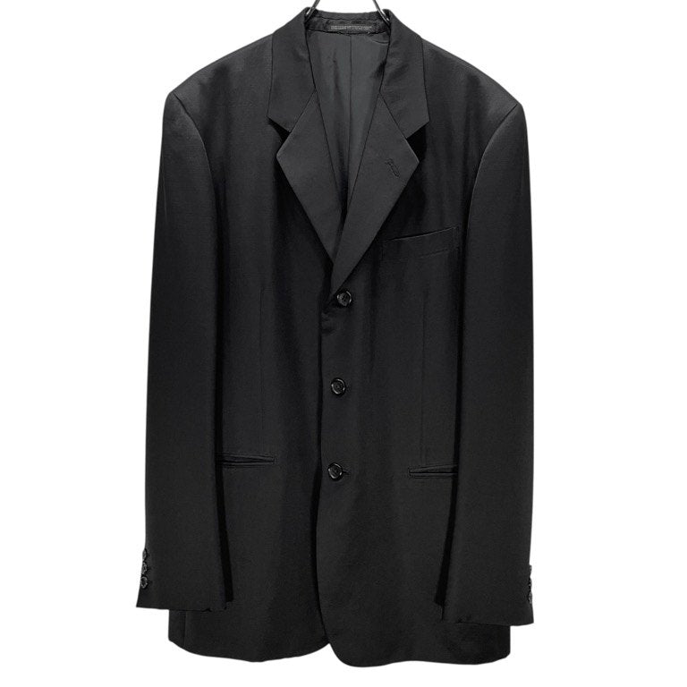 Yohji Yamamoto CDH Black Gabardine 3B Coat Size 3