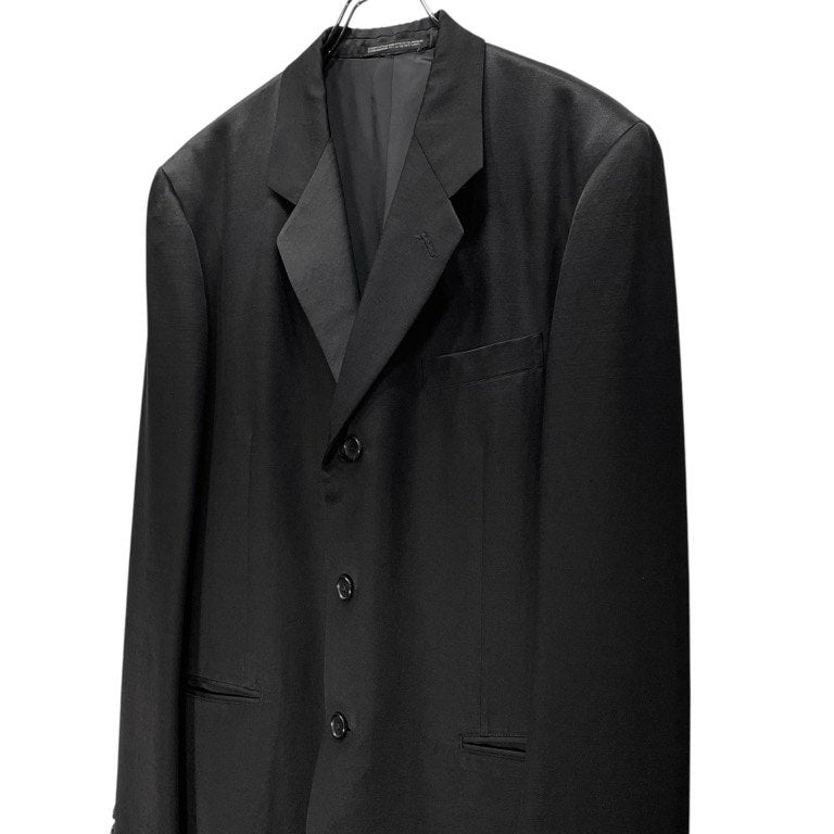 Yohji Yamamoto CDH Black Gabardine 3B Coat Size 3