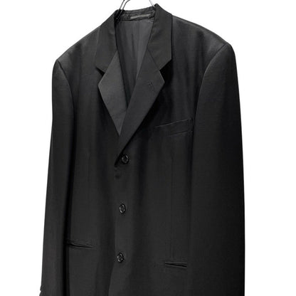 Yohji Yamamoto CDH Black Gabardine 3B Coat Size 3