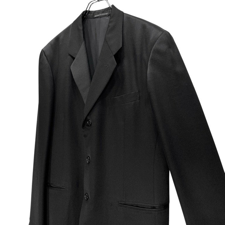 Yohji Yamamoto CDH Black Gabardine 3B Coat Size 3