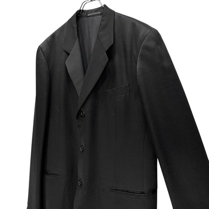 Yohji Yamamoto CDH Black Gabardine 3B Coat Size 3