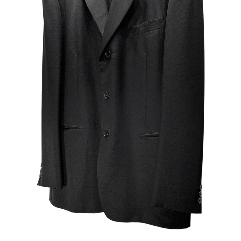 Yohji Yamamoto CDH Black Gabardine 3B Coat Size 3