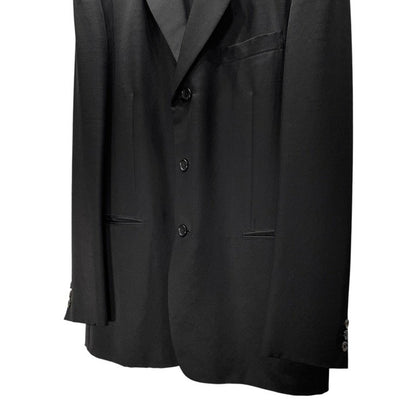 Yohji Yamamoto CDH Black Gabardine 3B Coat Size 3