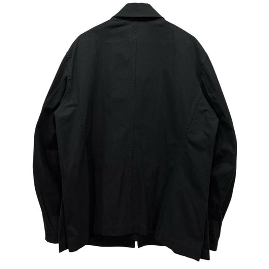 Y's for men 25SS Cotton Linen Zip Jacket Black Size 2