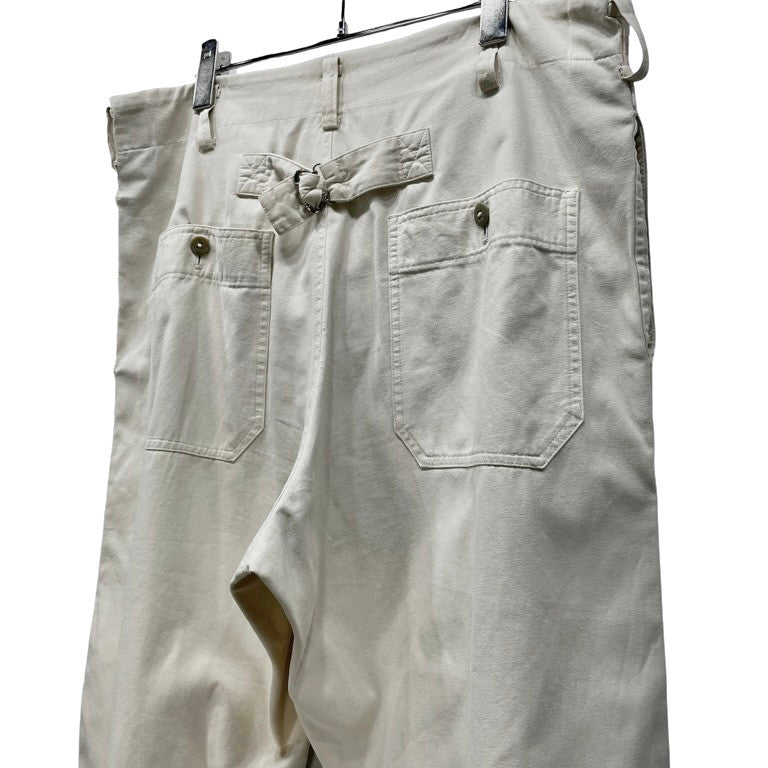 Y's for men Archive 90s Light Canvas Cinch Back Shorts Free Size