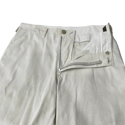 Y's for men Archive 90s Light Canvas Cinch Back Shorts Free Size