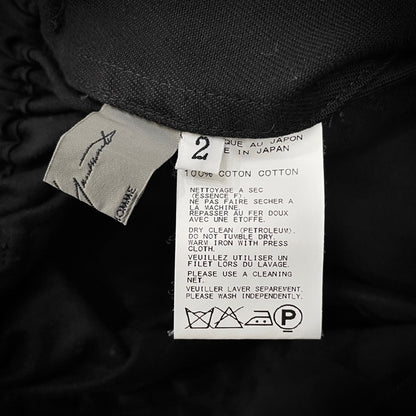Yohji Yamamoto 16AW Katsuragi Wide Easy Work Pants Size 2