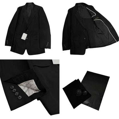 Y's for men Cotton Gabardine Lapel Embroidery Blazer Size 2