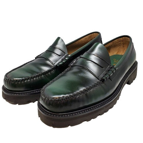 Huf G.H. Bass Collab Larson Penny Loafers Green Size 9