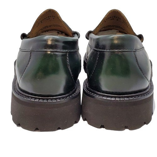 Huf G.H. Bass Collab Larson Penny Loafers Green Size 9