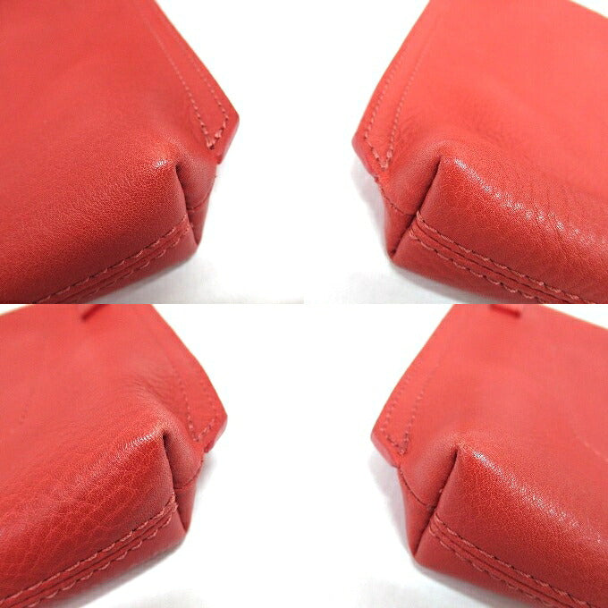 Tsuchiya Kaban Red Color Diary Sacoche