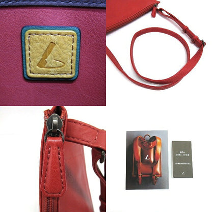 Tsuchiya Kaban Red Color Diary Sacoche