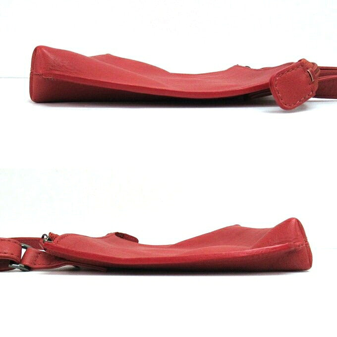 Tsuchiya Kaban Red Color Diary Sacoche