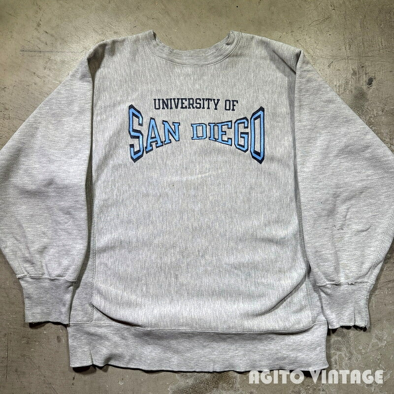 Champion 80s Reverse Weave USD Sweatshirt Gray Size XL