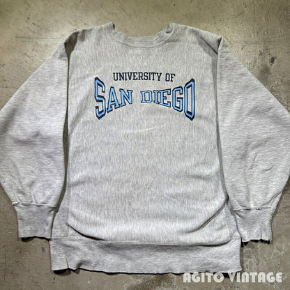 Champion 80s Reverse Weave USD Sweatshirt Gray Size XL