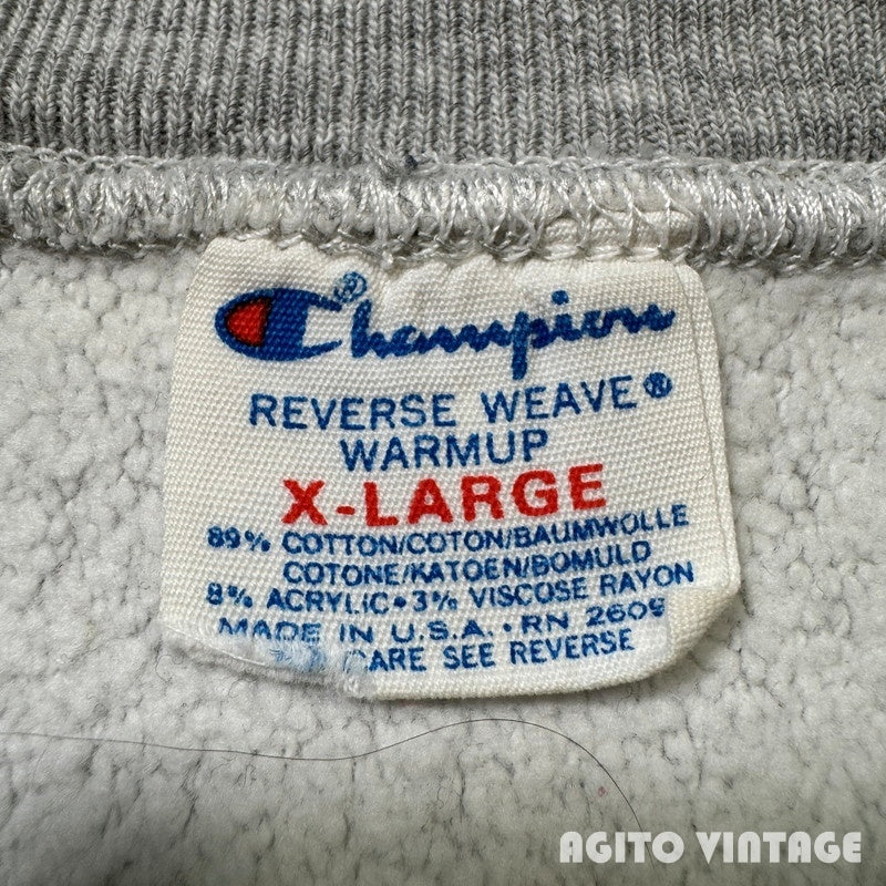 Champion 80s Reverse Weave USD Sweatshirt Gray Size XL