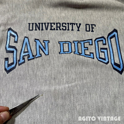 Champion 80s Reverse Weave USD Sweatshirt Gray Size XL
