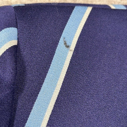 Polo Ralph Lauren Blue Wool Italian Stripe Blazer Size 40R